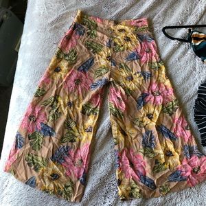 Billabong Cropped Flowy Pants